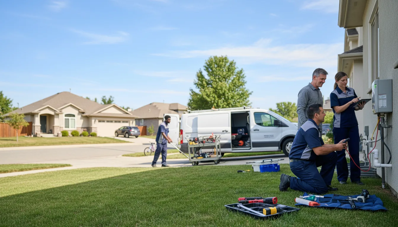 Tankless water heater service in Grain Valley, MO